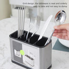 Silver Surface Cutlery Utensil Drainer - Image 2 | Sub Ka Mart