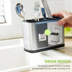 Silver Surface Cutlery Utensil Drainer - Image 3 | Sub Ka Mart