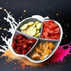 Apple Shape Food Plate - Image 3 | Sub Ka Mart