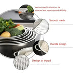 Set of 6 Stainless Steel Colander Set - Image 3 | Sub Ka Mart