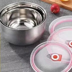 Set of 3 Steel Fresh Bowl - Image 2 | Sub Ka Mart