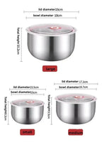 Set of 3 Steel Fresh Bowl - Image 6 | Sub Ka Mart