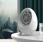 Mini Portable Humidification Fan (Oval) - Image 2 | Sub Ka Mart