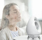 Mini Portable Humidification Fan (Oval) - Image 3 | Sub Ka Mart