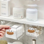 Wall-Mounted Self-Adhesive Cosmetic Organizer (2 Pcs) - Image 2 | Sub Ka Mart