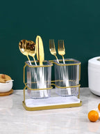 Luxury 2 Grid Kitchen Cutlery Holder - Image 5 | Sub Ka Mart
