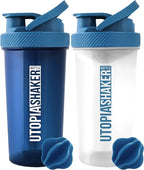 Utopia Home Fitness Sports Classic Protein Shaker Bottle (900ml) - Water Bottle | Sub Ka Mart Pakistan
