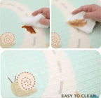Large Reversible Baby Crawling Foam Play Mat 5 x 6 Feet - Image 13 | Sub Ka Mart