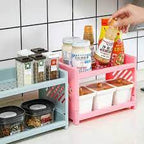 Multipurpose 2 Layer Plastic Rack - Image 3 | Sub Ka Mart