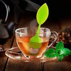 Silicone Tea Infuser - Stainless Steel Strainer Drip Tray Included - Image 3 | Sub Ka Mart