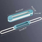 3 in 1 Bathroom Slippers Rack - Self Adhesive Wall Mounted - Wardrobe Organizer | Sub Ka Mart Pakistan
