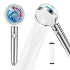 Pressurized Turbine Shower Head with Water Stop - Image 2 | Sub Ka Mart