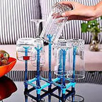 Folding Glass Stand Arylic - Dish Rack and Cutlery Holder | Sub Ka Mart Pakistan