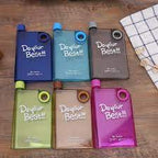 A5 Transparent Portable Notebook Water Bottle - Image 2 | Sub Ka Mart