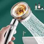 Pressurized Turbine Shower Head with Water Stop - Image 5 | Sub Ka Mart