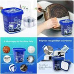 Powerful Stainless Steel Cookware Cleaning Paste - Cleaner and Wipe | Sub Ka Mart Pakistan