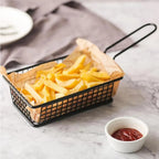 Rectangle Iron Fries Bucket - Serving Set | Sub Ka Mart Pakistan