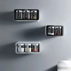 Ecoco Wall-Mounted Spice Box – No-Drill Kitchen Rack - Image 3 | Sub Ka Mart