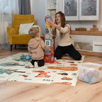 Large Reversible Baby Crawling Foam Play Mat 5 x 6 Feet - Image 6 | Sub Ka Mart