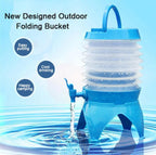Folding Water Bucket Beverage Dispenser with Tap - Jug and Water Dispenser | Sub Ka Mart Pakistan