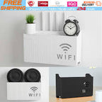 Wall Mounted Wireless Router & Set-Top Box Storage Rack - Image 2 | Sub Ka Mart