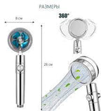 Pressurized Turbine Shower Head with Water Stop - Image 3 | Sub Ka Mart