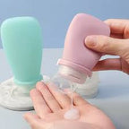 Lotion and Shampoo Silicone Travel Bottle - Makeup and Cosmetic Organizer | Sub Ka Mart Pakistan
