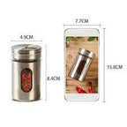 Glass Salt & Pepper Bottle - Image 4 | Sub Ka Mart