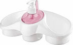 3 in 1 Plastic Dish Soap Dispenser with Sponge Holder - Image 3 | Sub Ka Mart