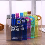 A5 Transparent Portable Notebook Water Bottle - Image 3 | Sub Ka Mart