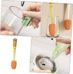 3 in 1 Bottle Cleaning Brush Sponge - Image 3 | Sub Ka Mart