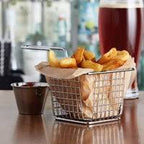 Mini Square Iron Fries Bucket - Image 2 | Sub Ka Mart