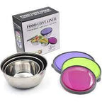 3 Pcs Stainless Steel Seal Bowl with Lid - Image 5 | Sub Ka Mart