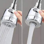 3 Modes 360 Rotatable Bubbler High Pressure Faucet - Image 2 | Sub Ka Mart