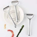 T-Shaped Slotted Melon Planer Peeler Scraper - Image 3 | Sub Ka Mart