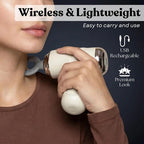 Rechargeable Massage Gun with 9 Heads & 6 Speed Levels