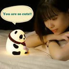 Cute Big Panda Character Silicone Lamp - Image 4 | Sub Ka Mart