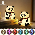 Cute Big Panda Character Silicone Lamp - Image 2 | Sub Ka Mart