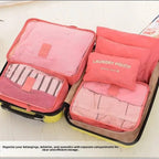 Travel Storage Bag Set (Pack of 6) - Image 3 | Sub Ka Mart