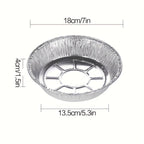 10 Pack of Aluminum Disposable Foil Plates - Image 12 | Sub Ka Mart