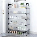 Multilayer Dustproof Shoes Rack – Spacious & Durable Organizer - Wardrobe Organizer | Sub Ka Mart Pakistan