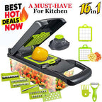 16 in 1 Vegetable Cutter Slicer - Kitchen Tool | Sub Ka Mart Pakistan