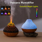 USB Small Volcano Air Humidifier with Colorful Night Lights - Image 4 | Sub Ka Mart