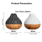 USB Small Volcano Air Humidifier with Colorful Night Lights - Image 6 | Sub Ka Mart
