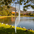 12 Tubes Wind Chimes Bells Decor Aluminium Tube - Image 3 | Sub Ka Mart